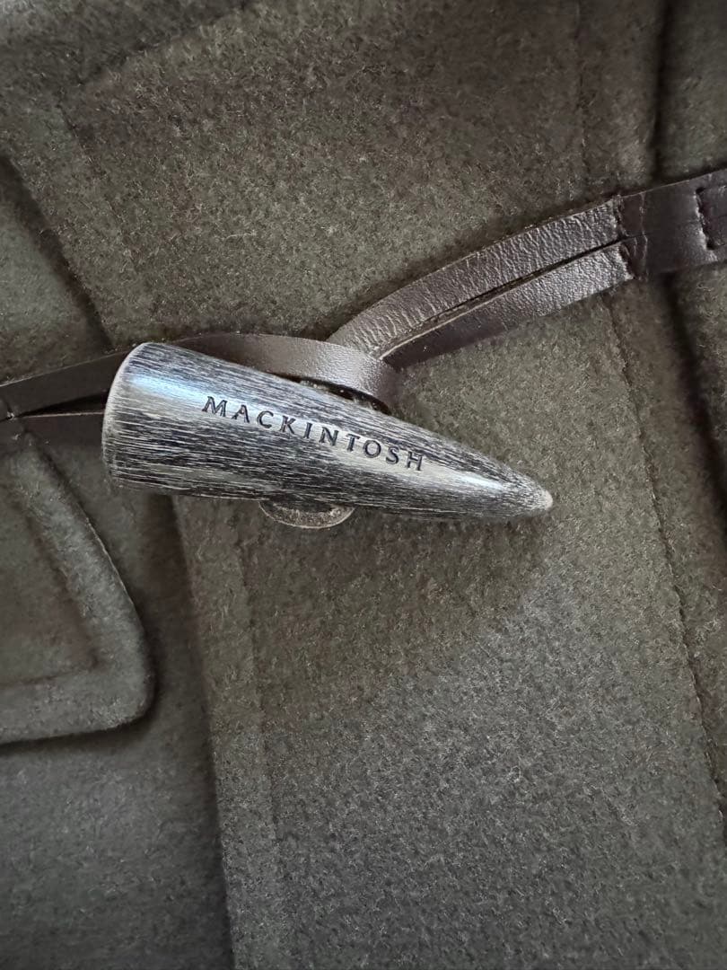 マッキントッシュ ダッフルコート オリーブ　カーキ　36　MACKINTOSH