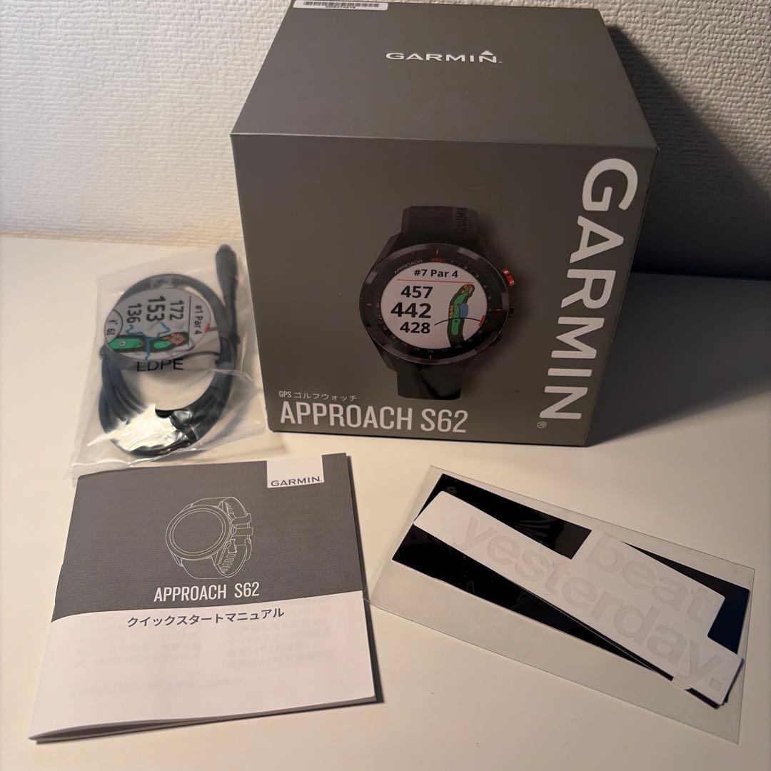 Approach S62 ゴルフGPSウォッチ