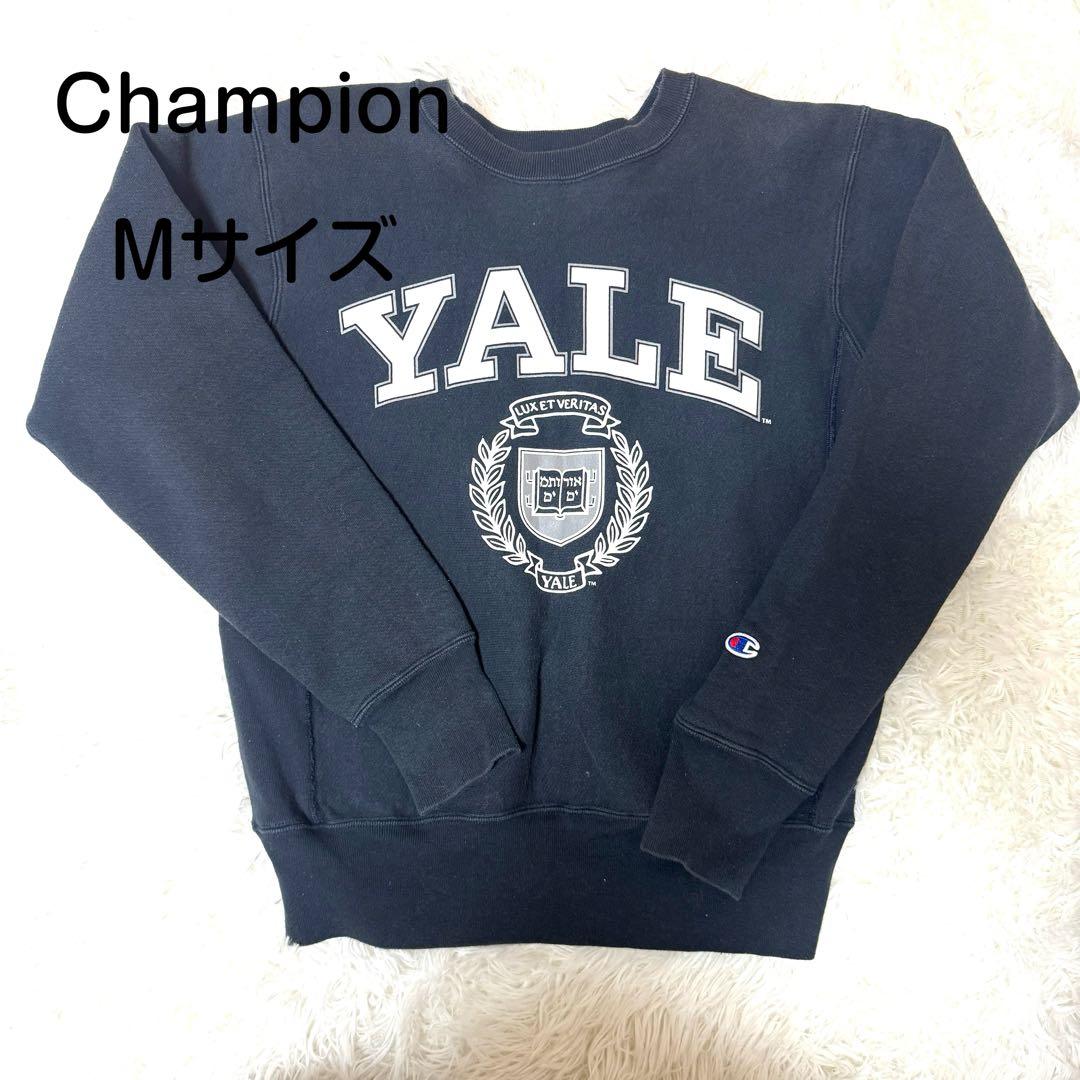Champion Yale ネイビー 赤タグ リバースウィーブ USA
