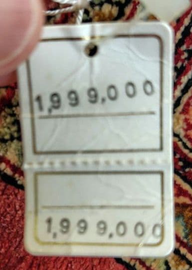 専用品☆【花の泉に遊ぶ美しい鳥】ペルシャ絨毯　シルク　ピンク系　孔雀　手織り