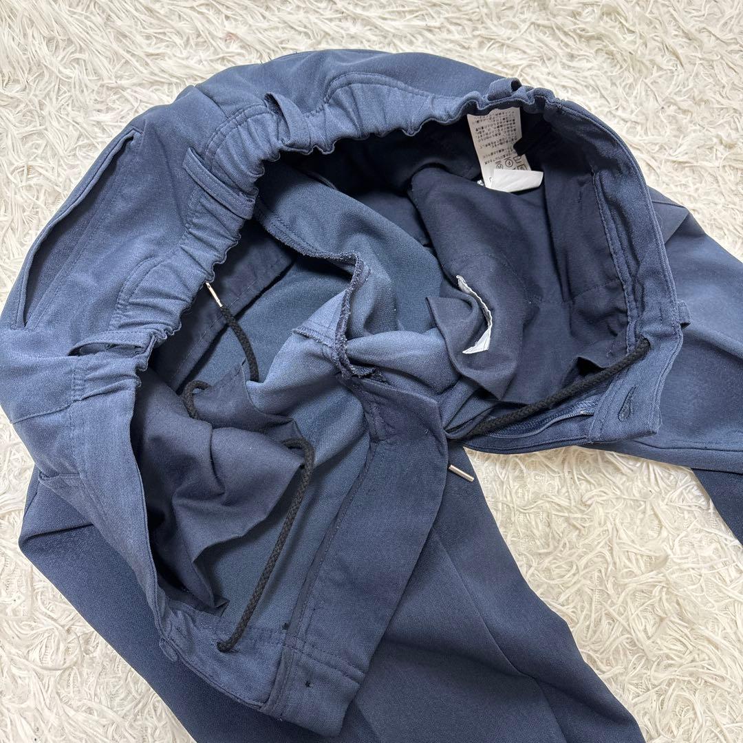 未使用級★ EDIFICE 洗えるセットアップ　ネイビースーツ　2B M ベント