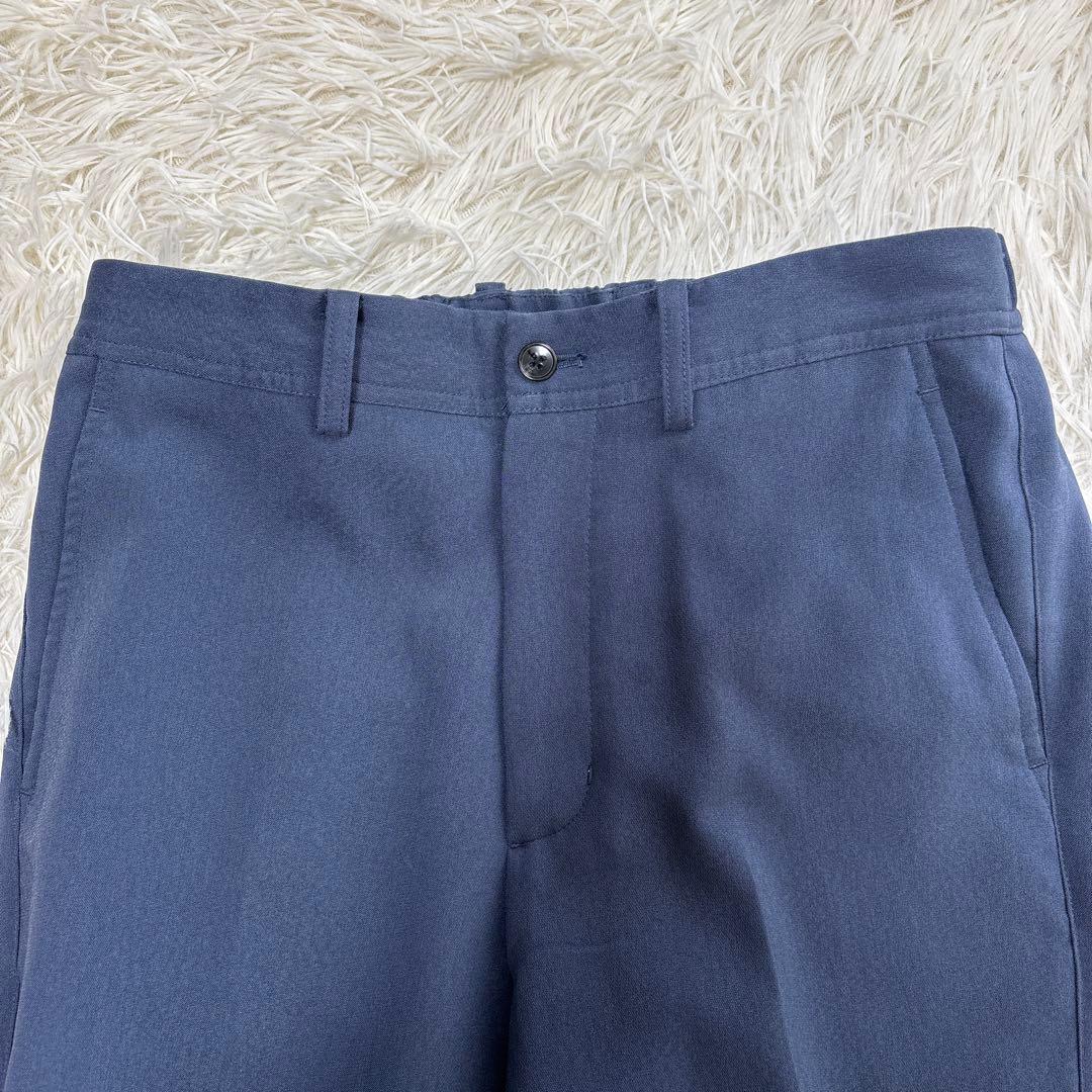 未使用級★ EDIFICE 洗えるセットアップ　ネイビースーツ　2B M ベント