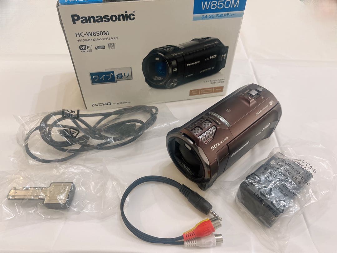 Panasonic デジタルハイビジョンカメラ HC-W850M