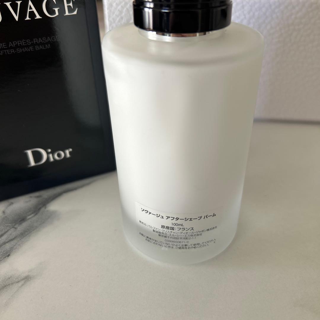 Dior ソヴァージュ アフターシェーブ バーム