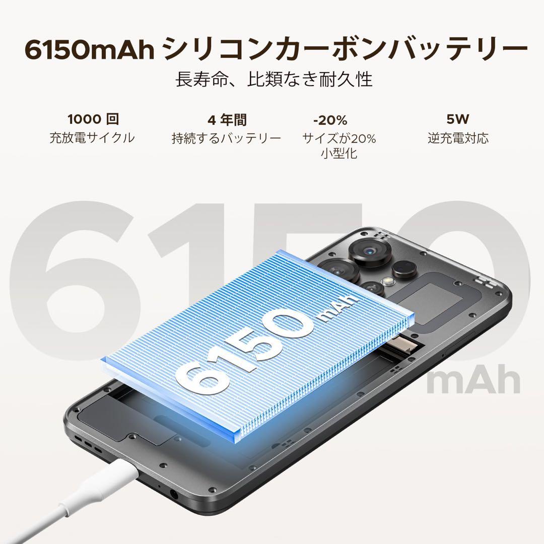 ケース&フィルムつき❤️Android スマホ6.56インチ SIMフリー AI