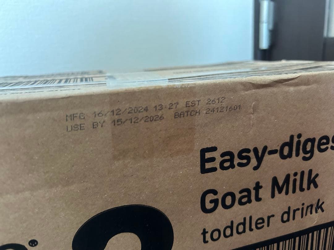 【宅急便】bubsバブズ・山羊やぎの粉ミルク ステップ3 (1歳〜3歳　6缶