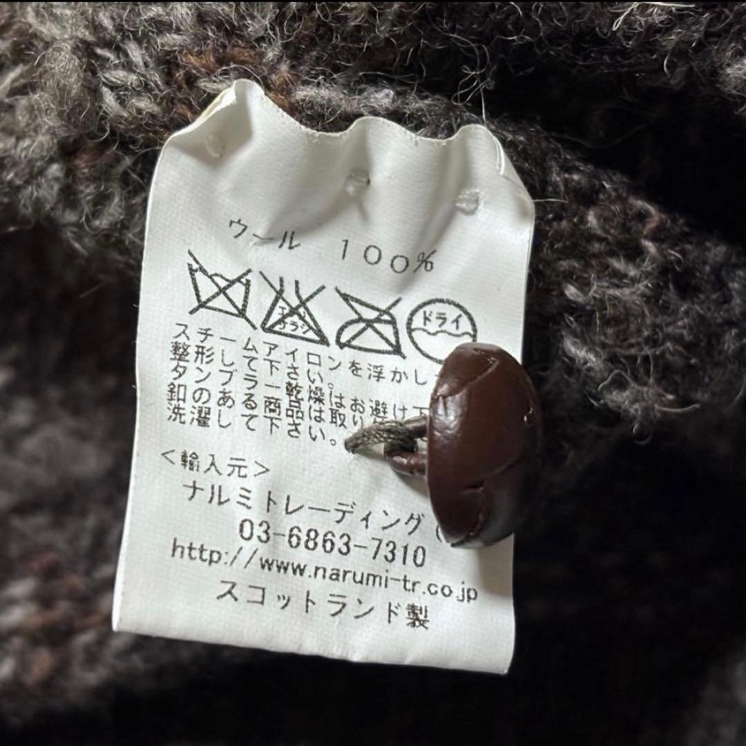 美品✨JAMIESONS フェアアイル プルオーバー ウールパーカー F