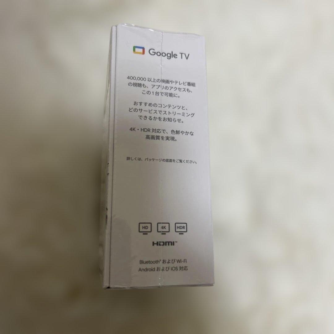 【未開封】Chromecast with Google TV 4K