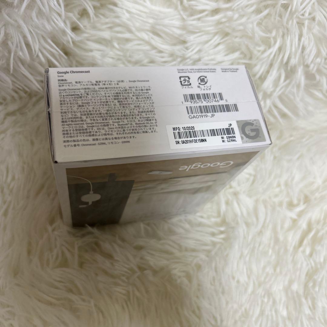 【未開封】Chromecast with Google TV 4K