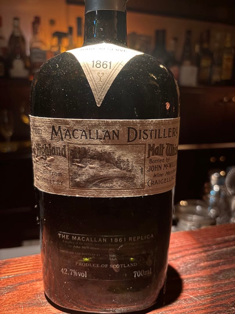 タイムセール‼️空瓶‼️マッカラン1861レプリカ　700ml