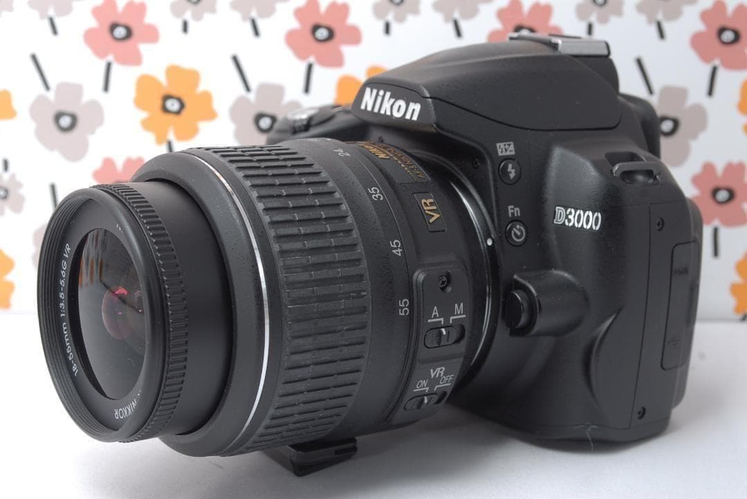 ❤Nikon D3000❤一眼レフカメラ❤ショット数1913回！❤撮影基本セット