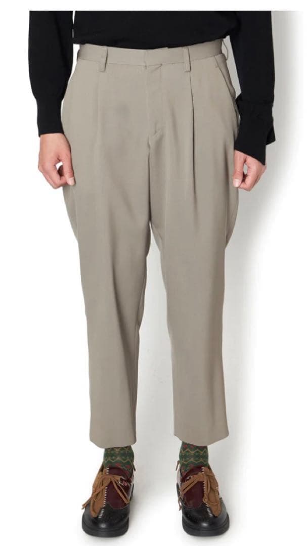 kolor 22aw ウール ポリエステル A パンツ sacai オーラリー