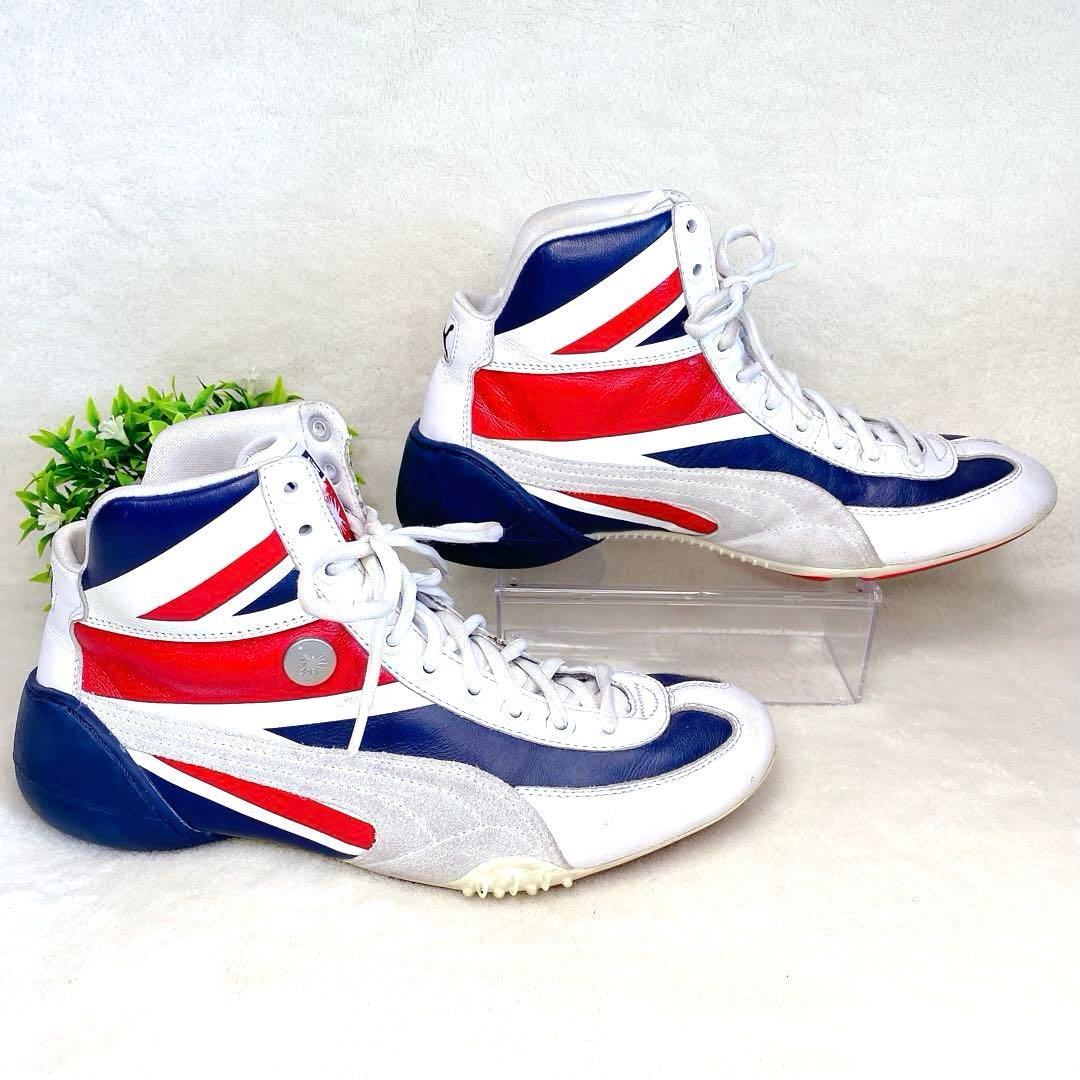 プーマ　ミハラヤスヒロ　ユニオンジャック スエードレザー ハイカットスニーカー