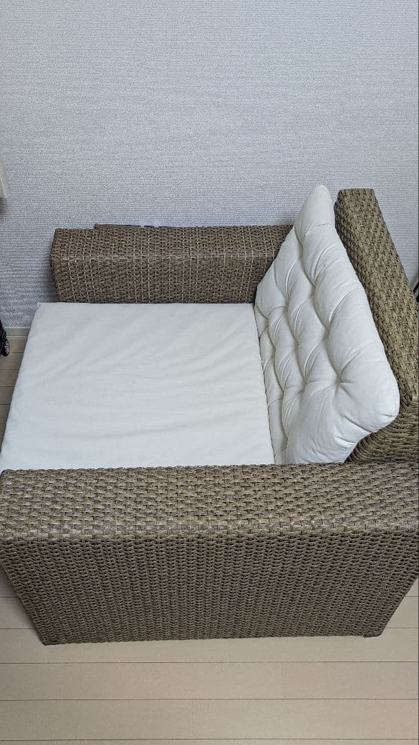 ラタン風デザイン アームチェア　SOLLERON ソッレローン