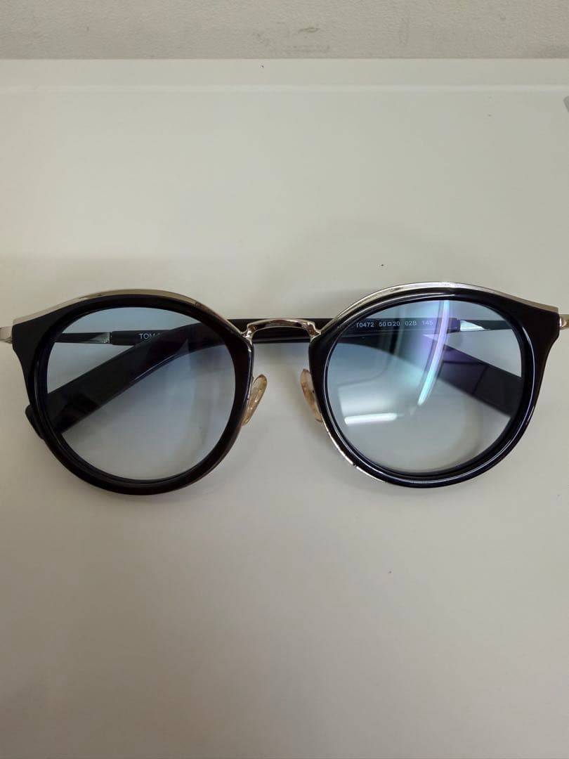 TOM FORD FT0472 02B サングラス メガネ 伊達 度なし