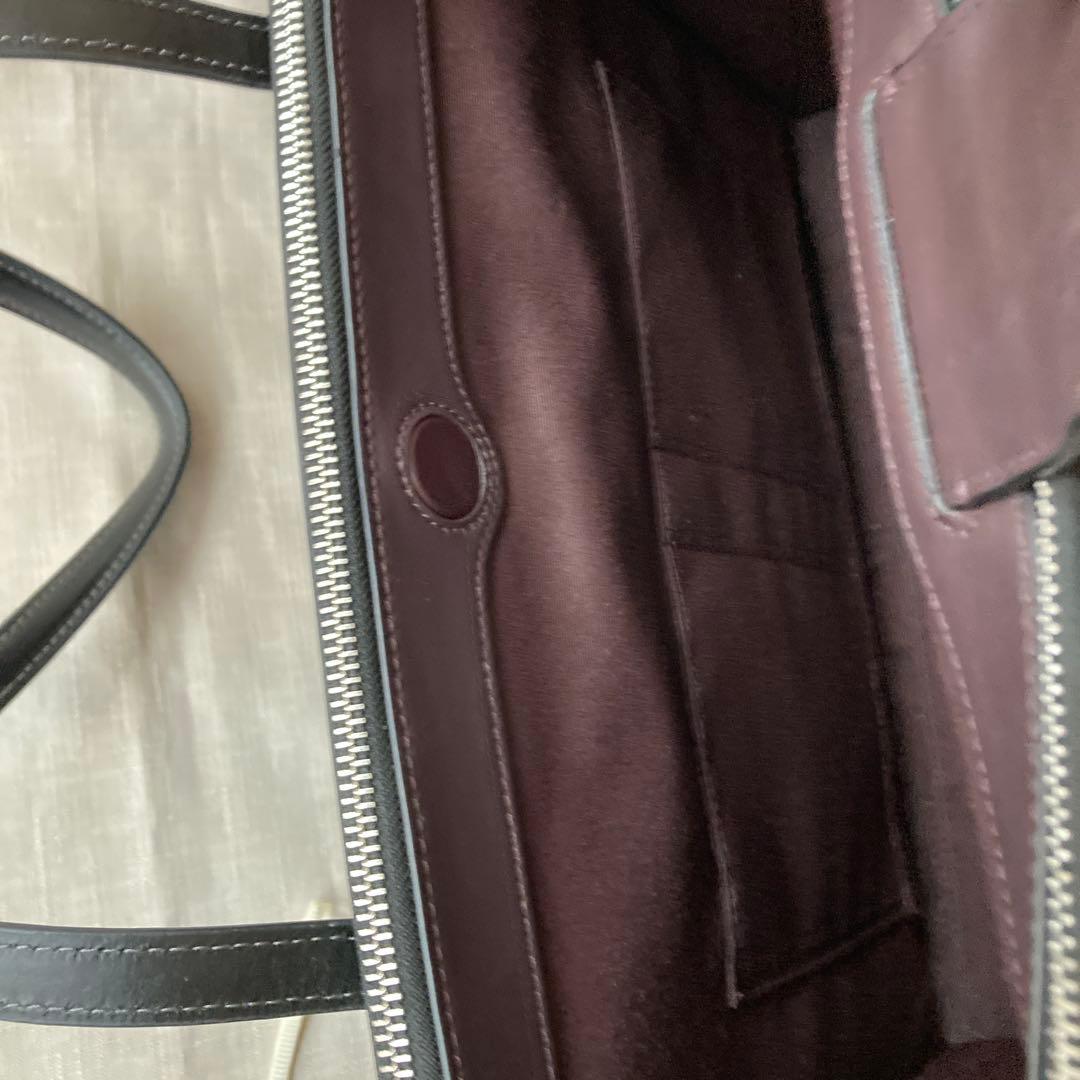 COACH ダークブラウン ビジネスバッグ