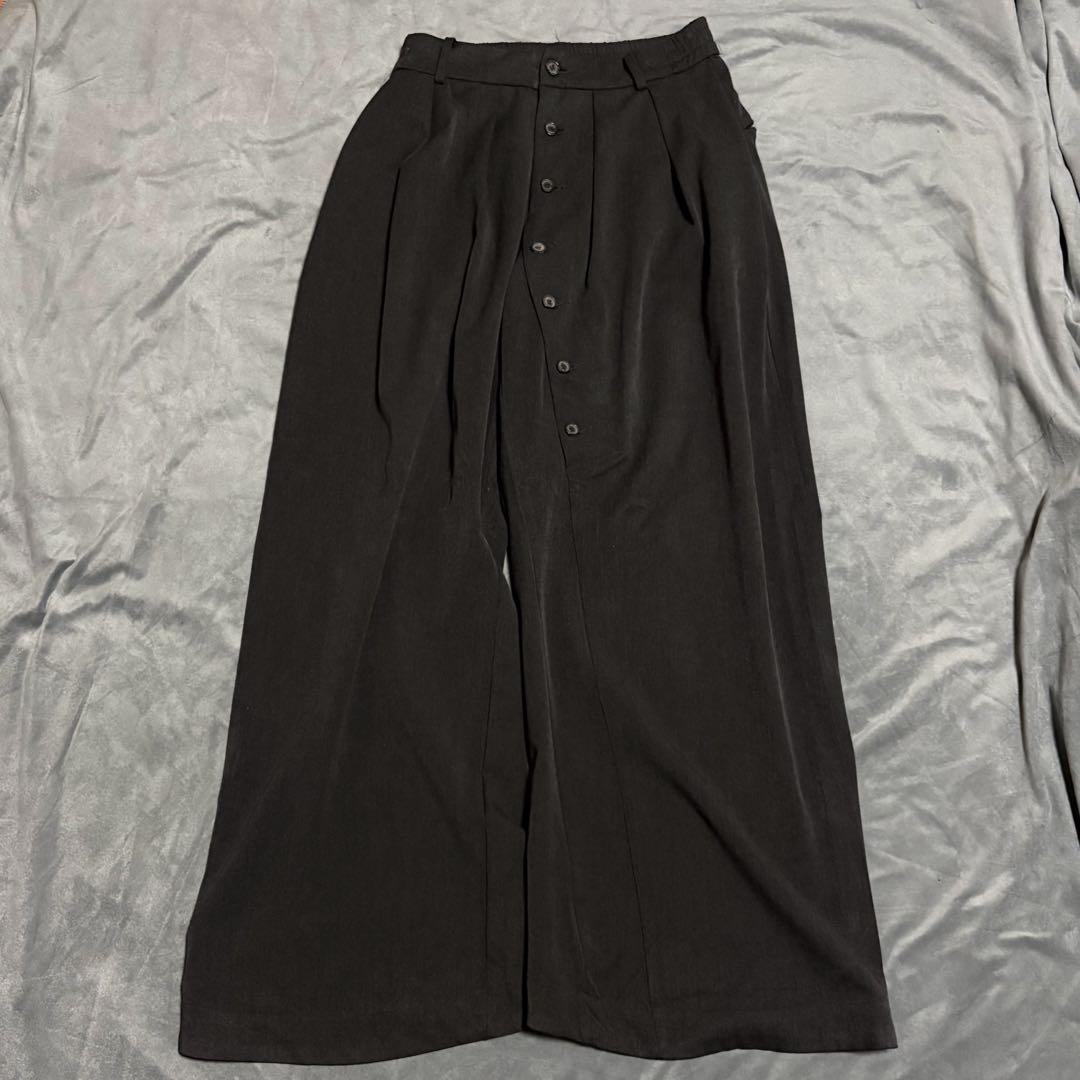 パンツ Slight Vogue Multi Button Wide Slacks