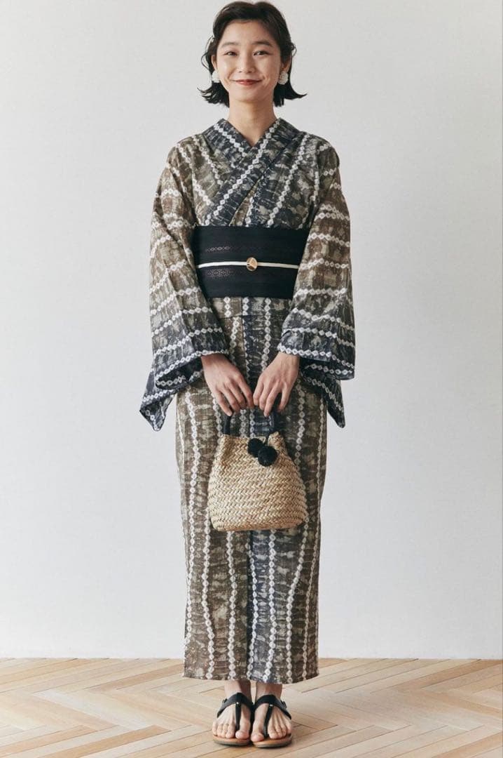 kimonobynadeshiko 有松絞り着物　トールサイズ