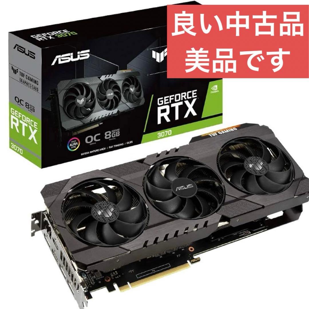 グラフィックボード・グラボ・ビデオカード ASUS GeForceRTX3070TUF-RTX3070-08GGAMING