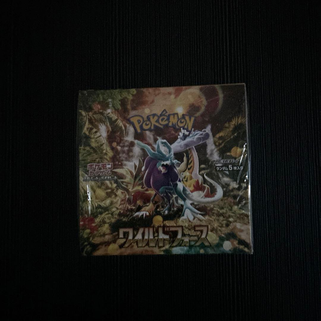 ポケモンカード　ワイルドフォース　新品　未開封　　　シュリンク付き　1箱