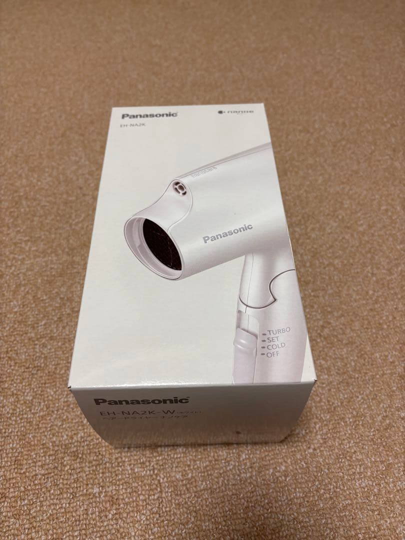 Panasonic EH-NA2K-W ヘアドライヤー ナノケア