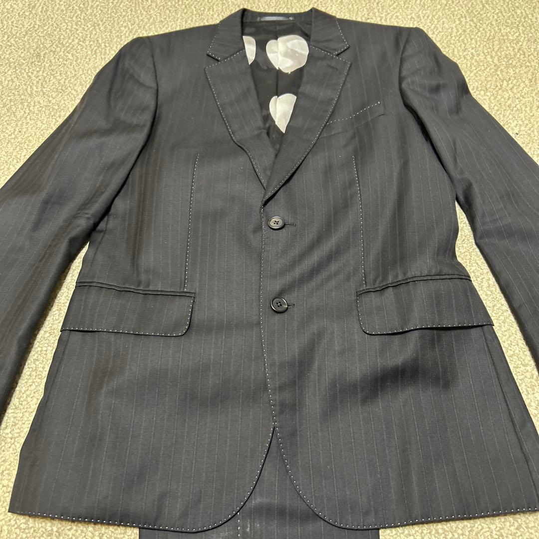 る*な様 ポールスミス ブラック ストライプ ビジネススーツ