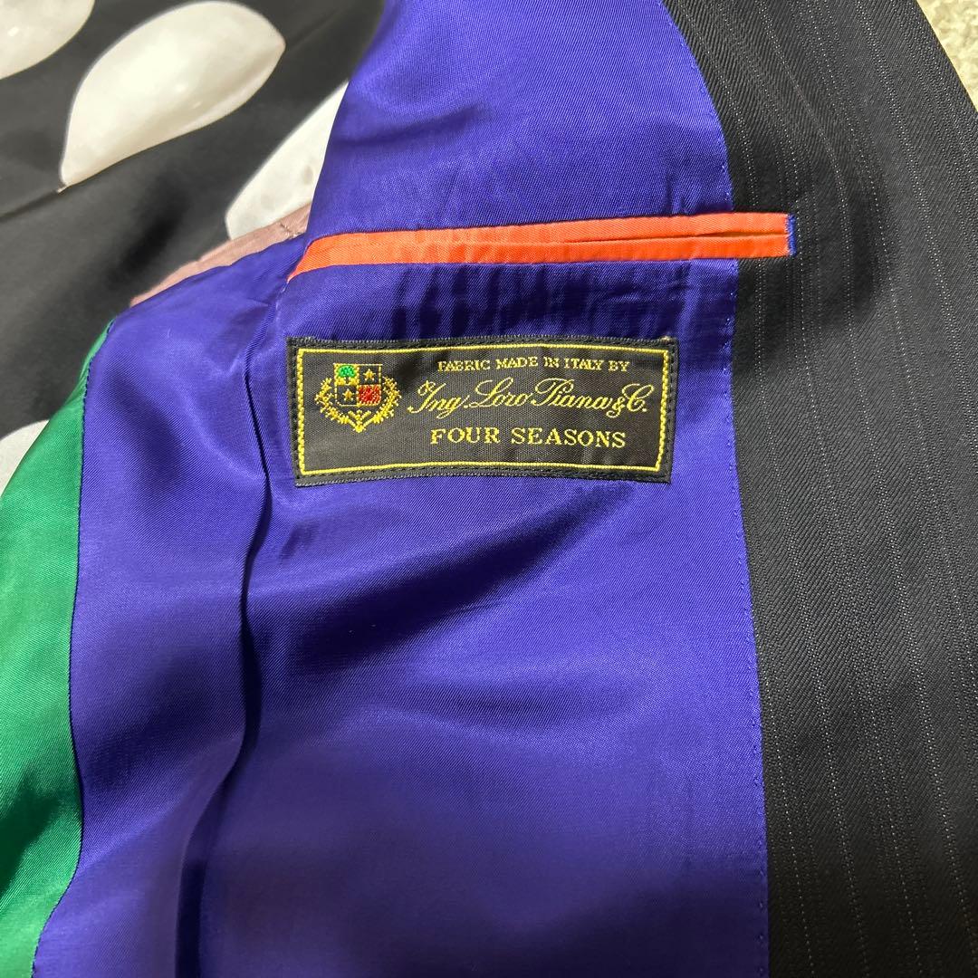 る*な様 ポールスミス ブラック ストライプ ビジネススーツ