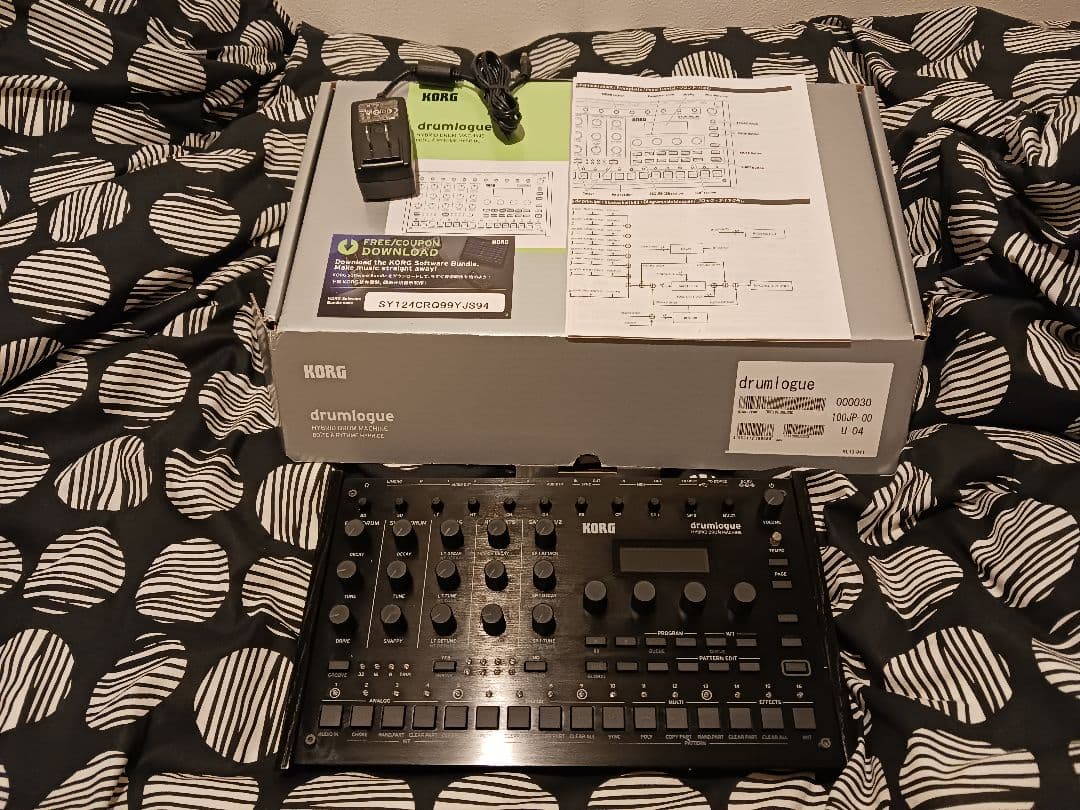 KORG drumlogue シーケンサー付き