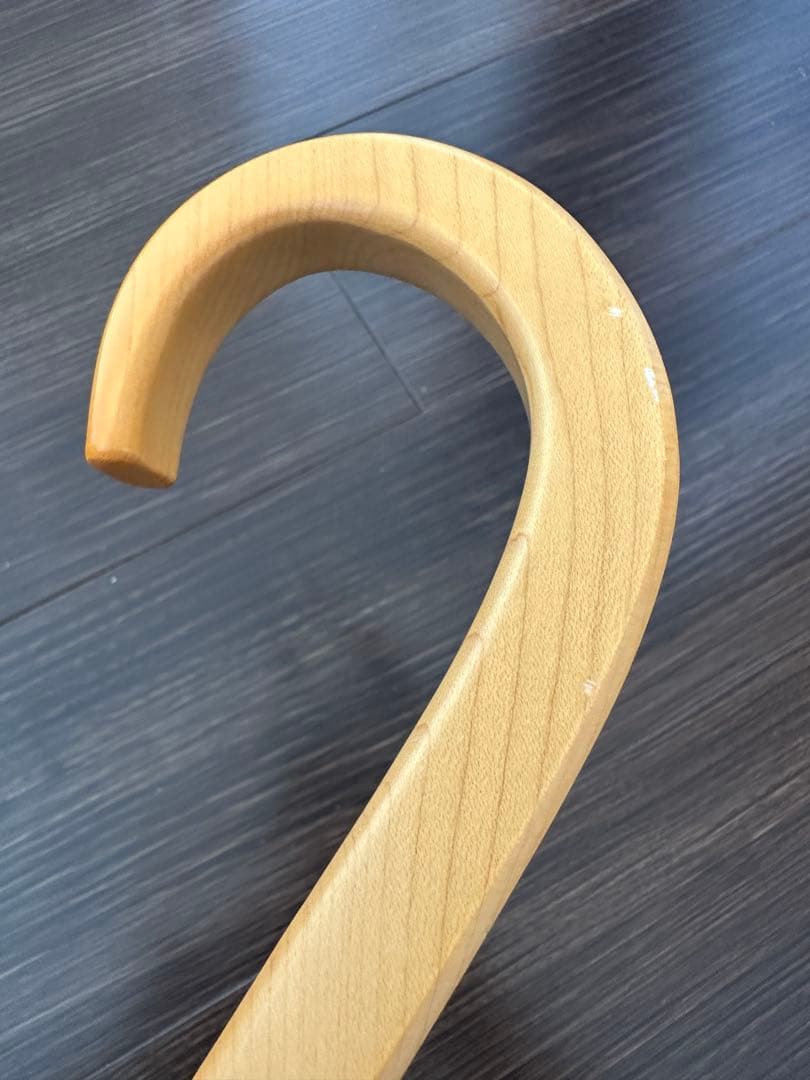 サンバリア100 折りたたみ日傘 ２段折コンビmoku/ブルー/木曲がり手元