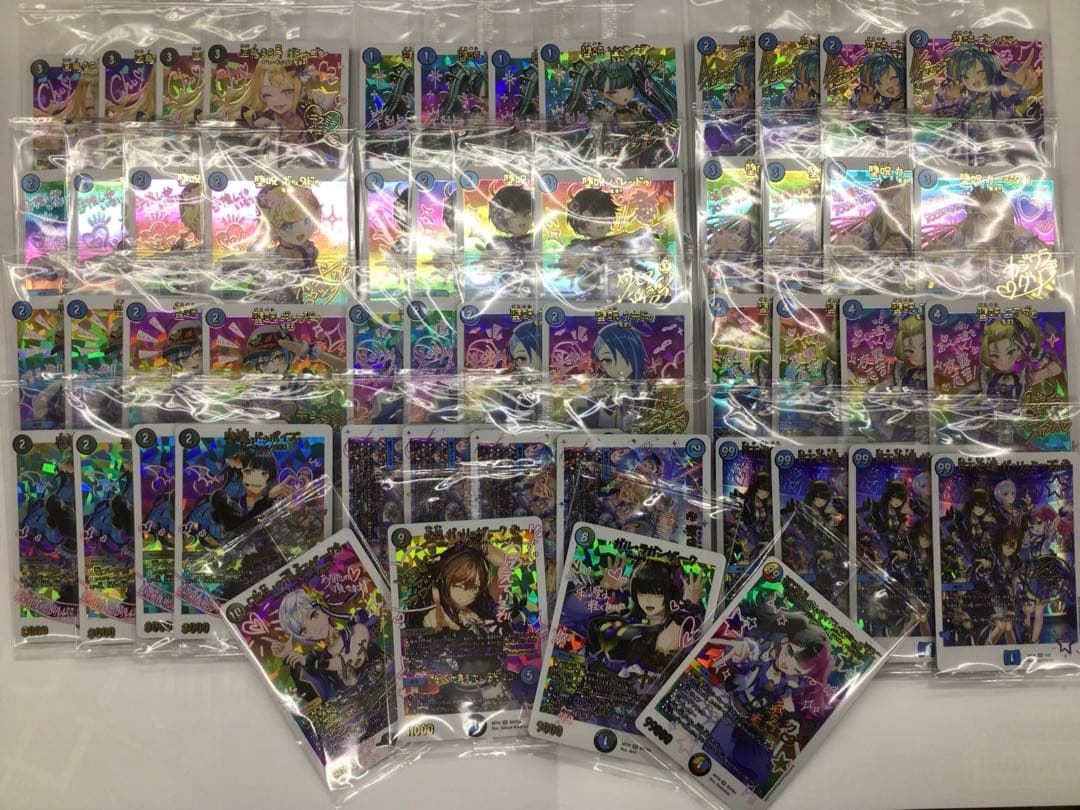 神アート　魔法少女アイドル「Girl Mage」　44枚セット　デュエマ