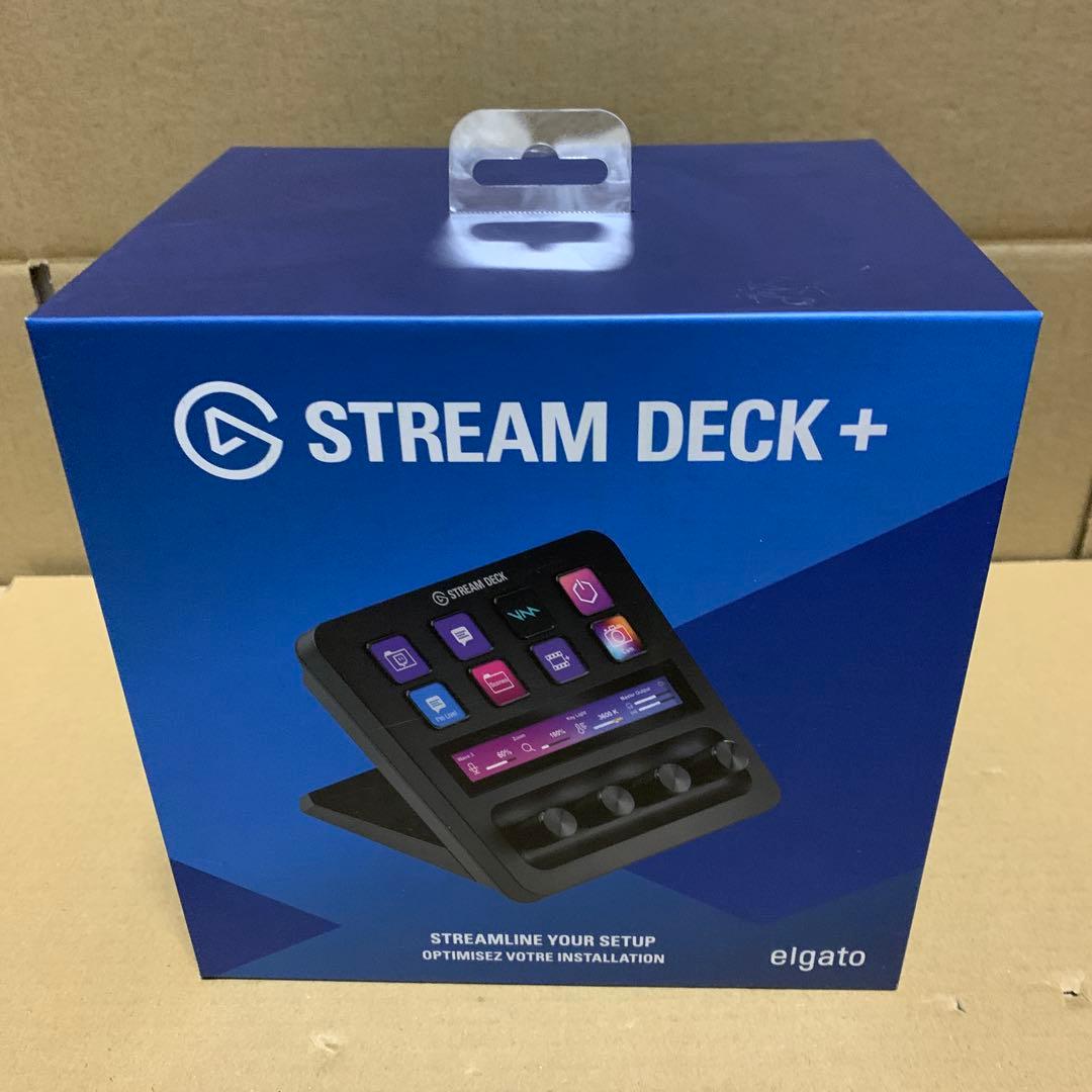 新品未開封　Elgato Stream Deck + オーディオミキサー