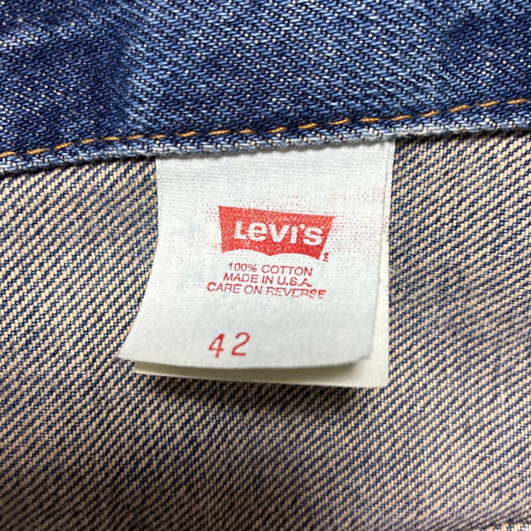 90s Levi's 70505 スモールe デニムジャケット 42 アメリカ製