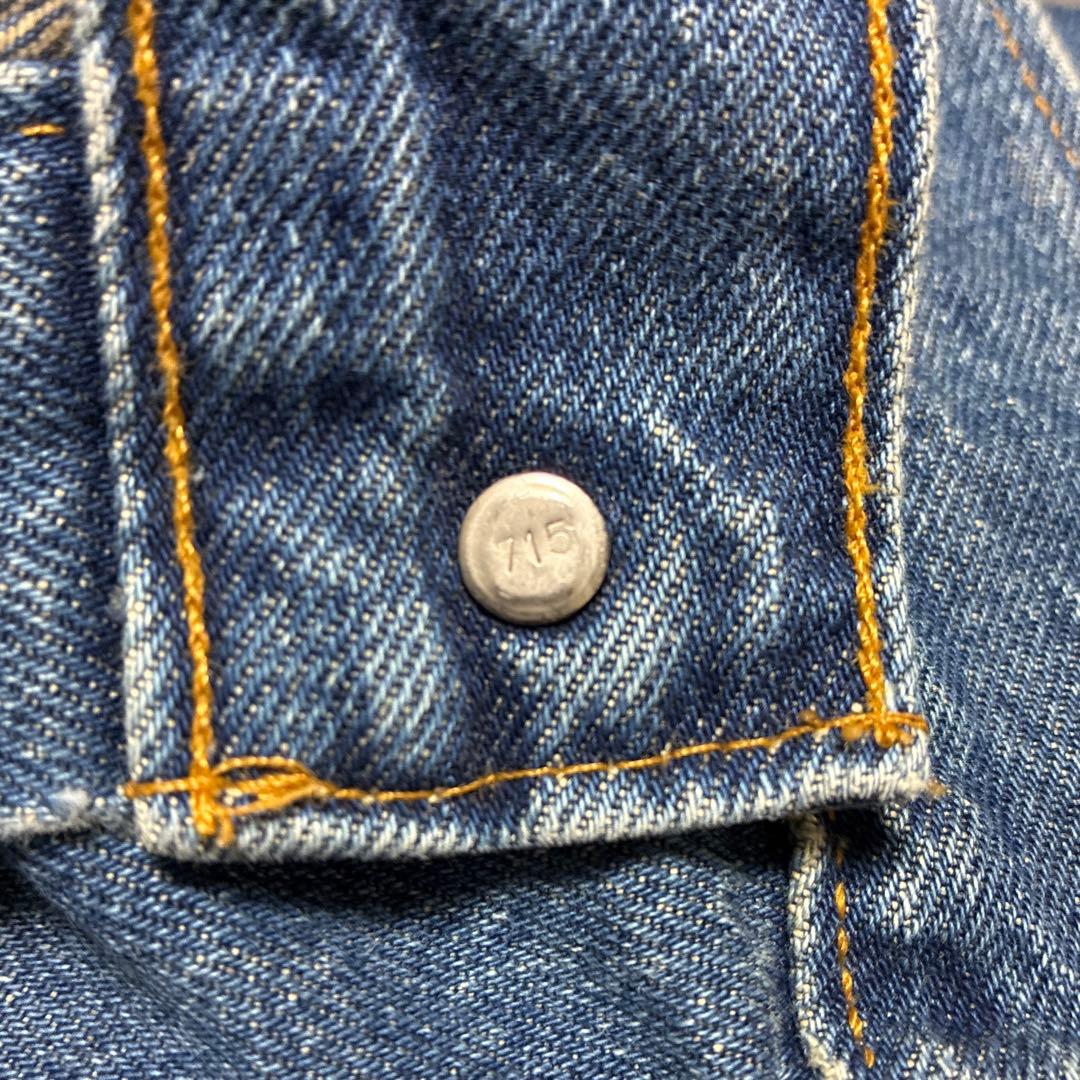 90s Levi's 70505 スモールe デニムジャケット 42 アメリカ製