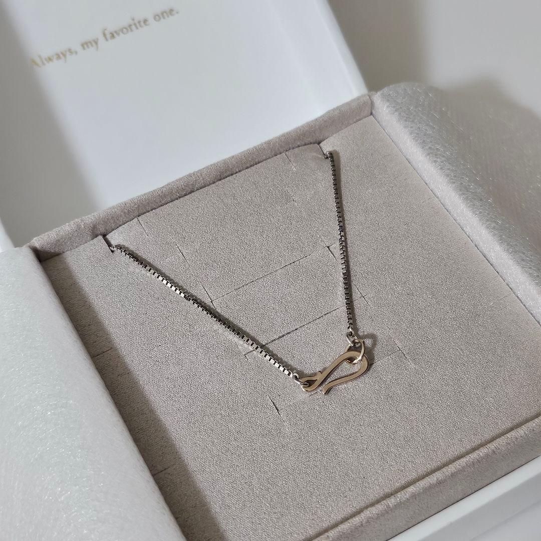 ete ロウ ベネチアンチェーンロングネックレス