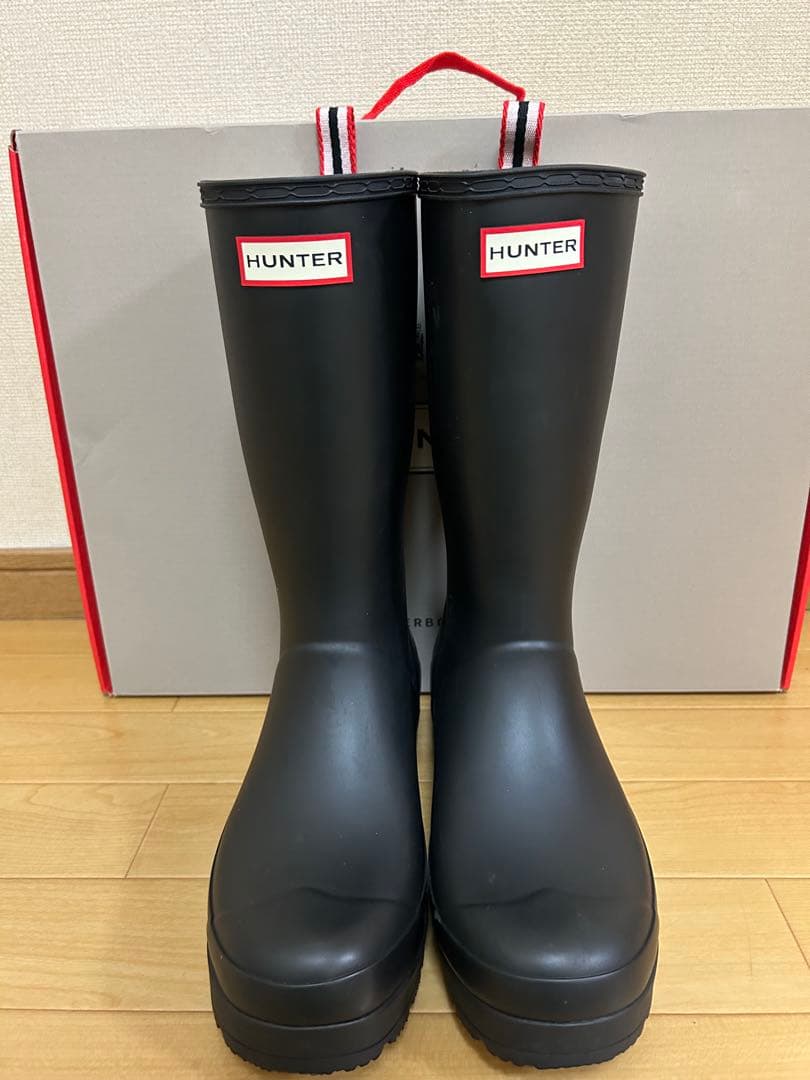HUNTER ブラック 長靴 箱付き