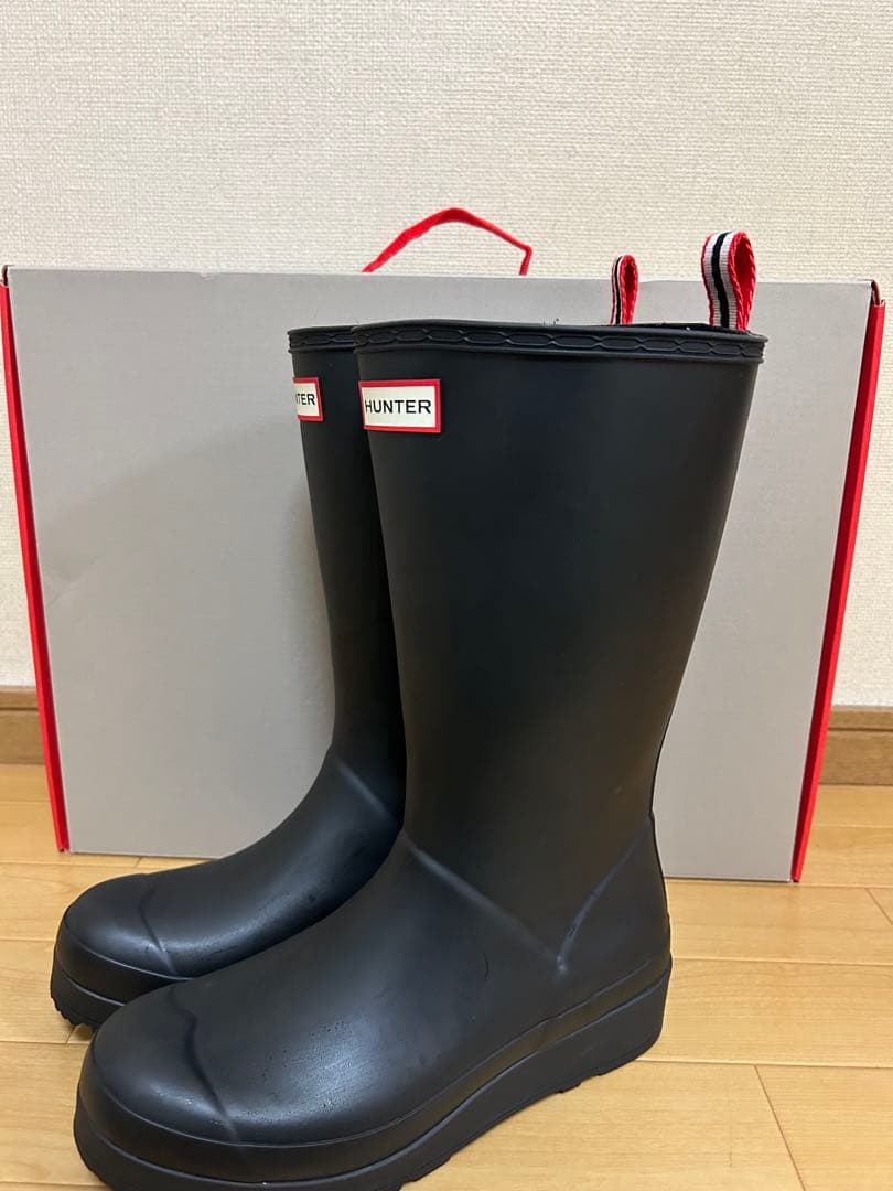 HUNTER ブラック 長靴 箱付き