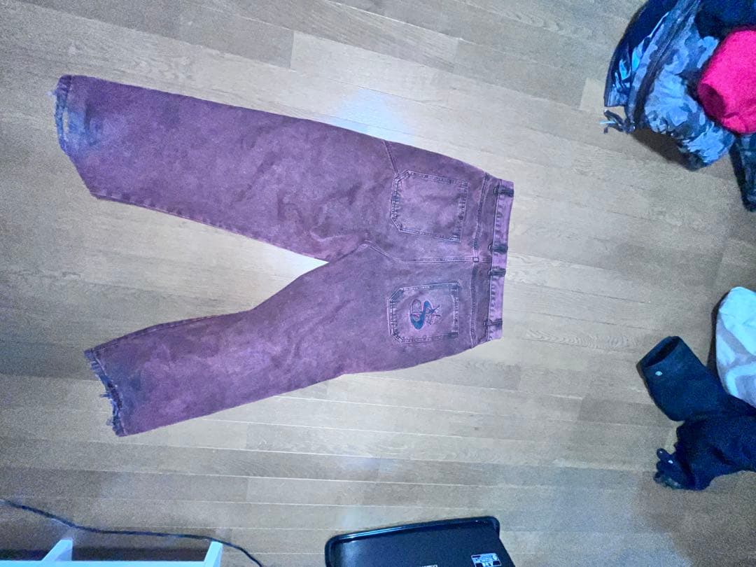 Yardsale 赤紫 ファンタジーデニム