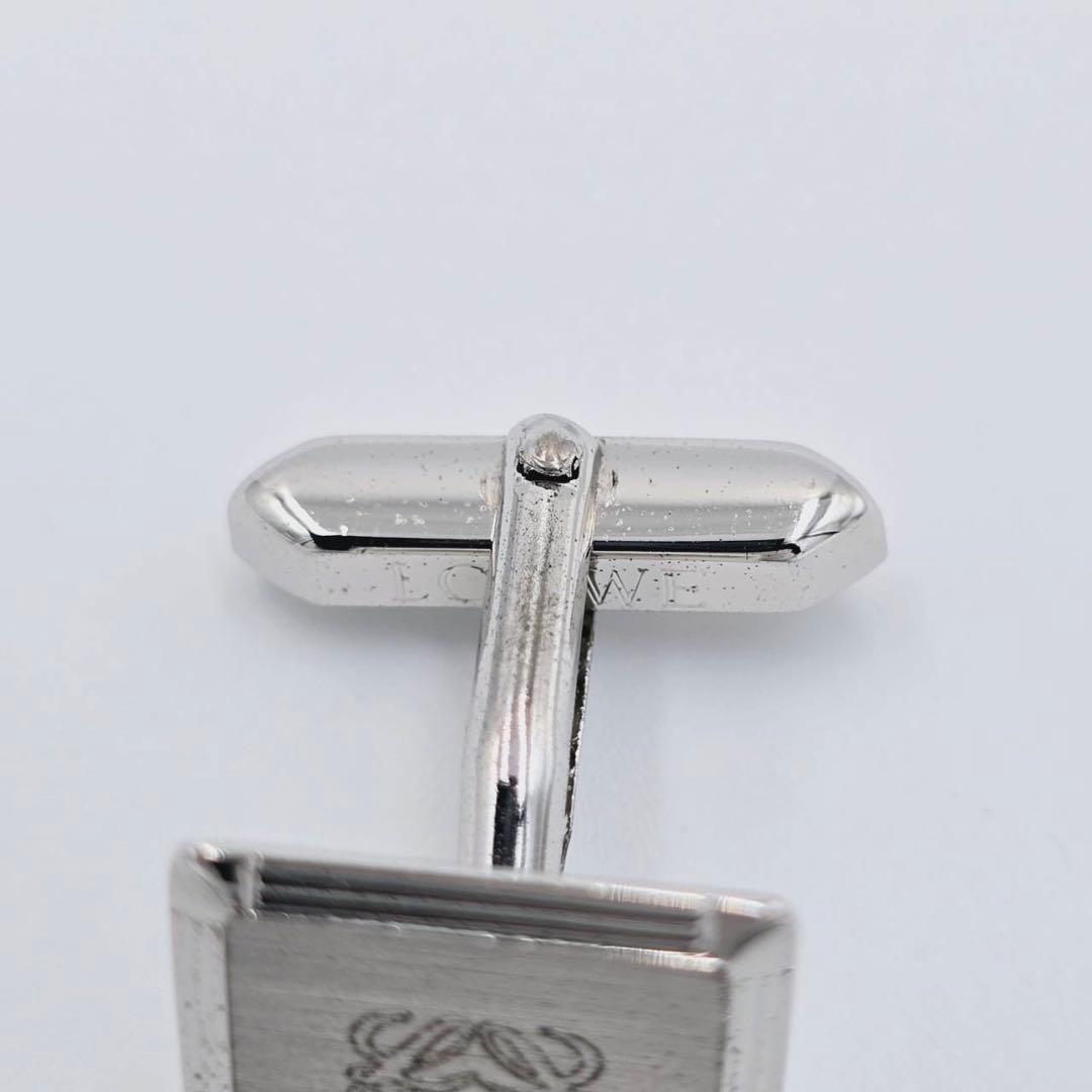 ★LOEWE★ カフリンクス アナグラム 正方形 SV925 シルバー 箱付き