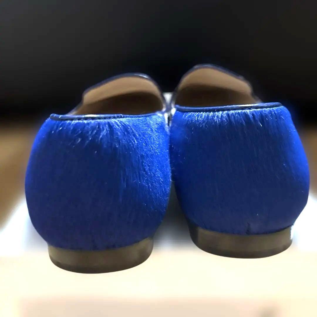 【MaxMara 】ゼブラ柄 ローファー / 37サイズ