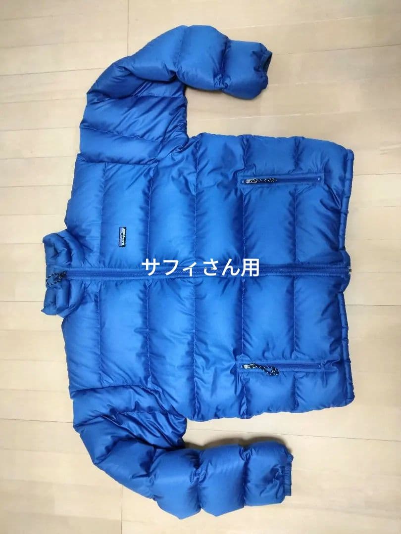 patagonia ダウンジャケット XL 青
