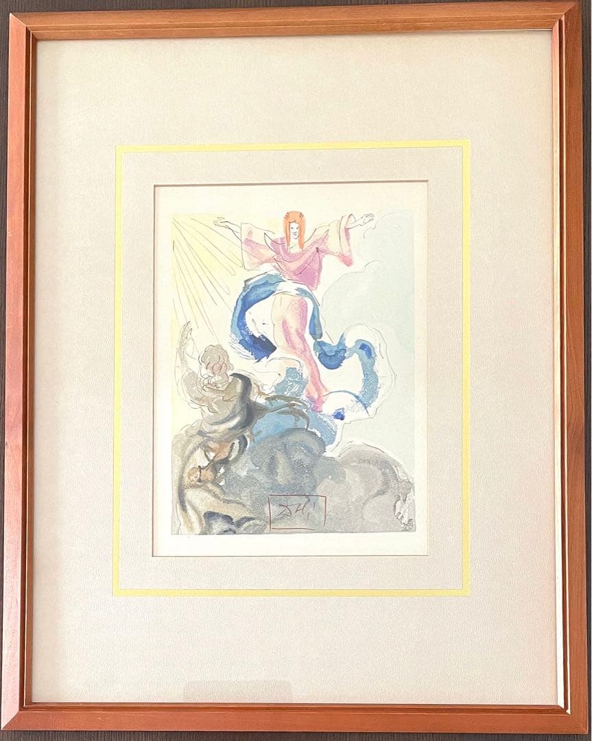 サルバドール　ダリ　リトグラフ　神曲