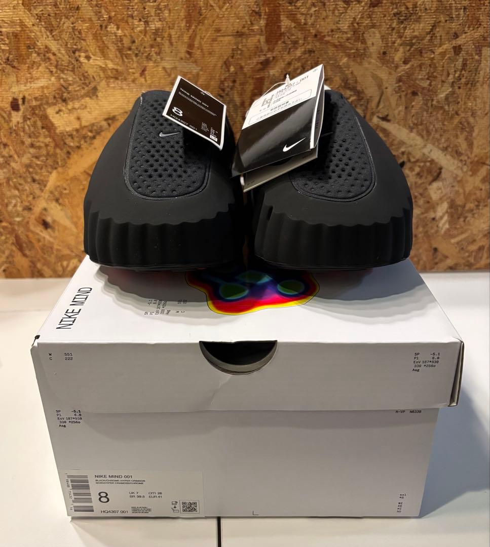 Nike Mind 001 BLACK サイズ26.0㎝