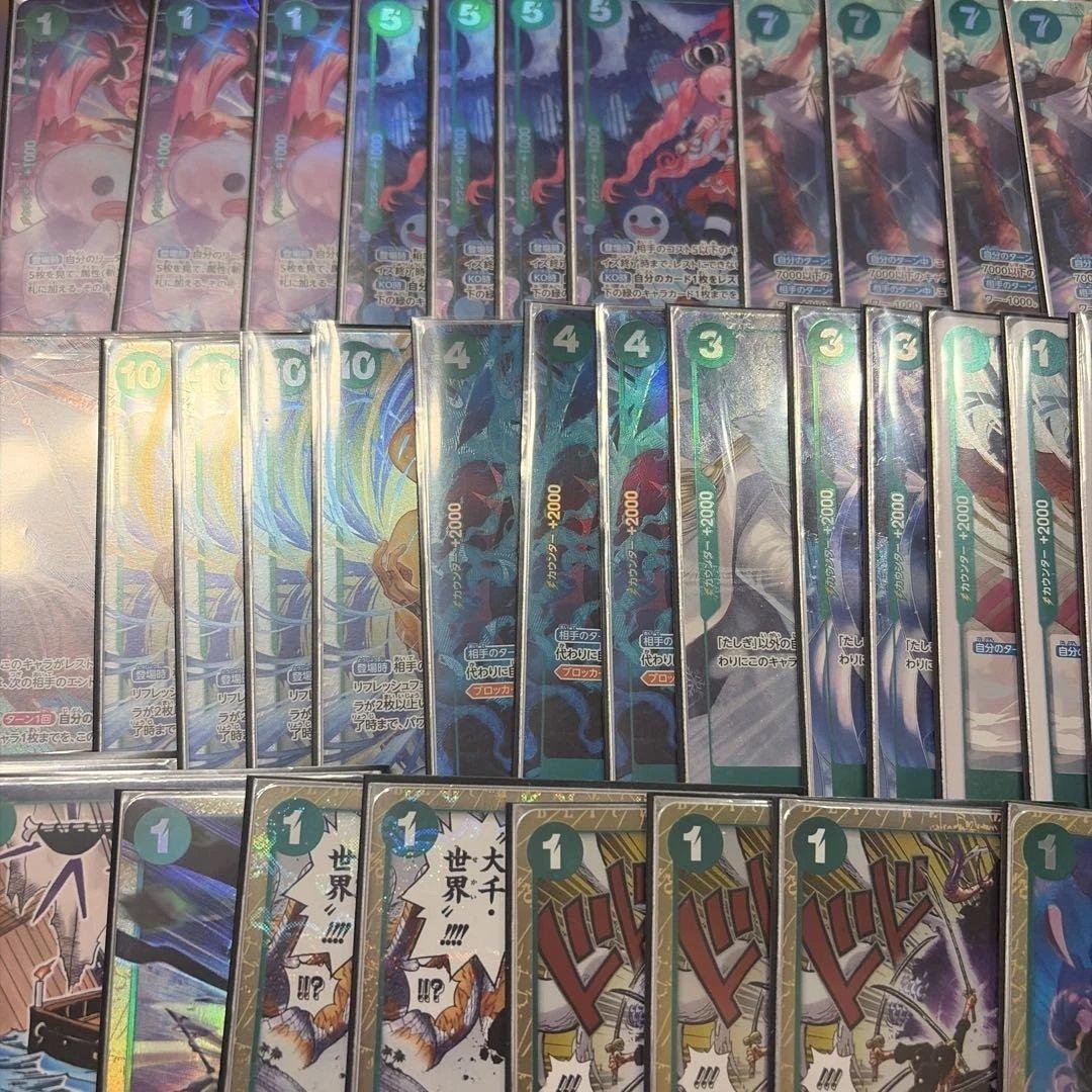 ワンピース　カード　ミホーク　デッキ　パラレル多数