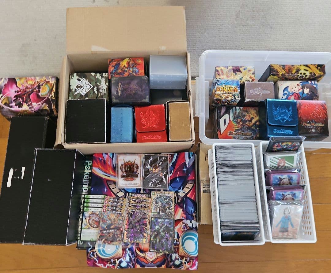 計20.3kg！　引退品まとめ売り　スリーブ&デッキケース付き　マルル　ゼナーク