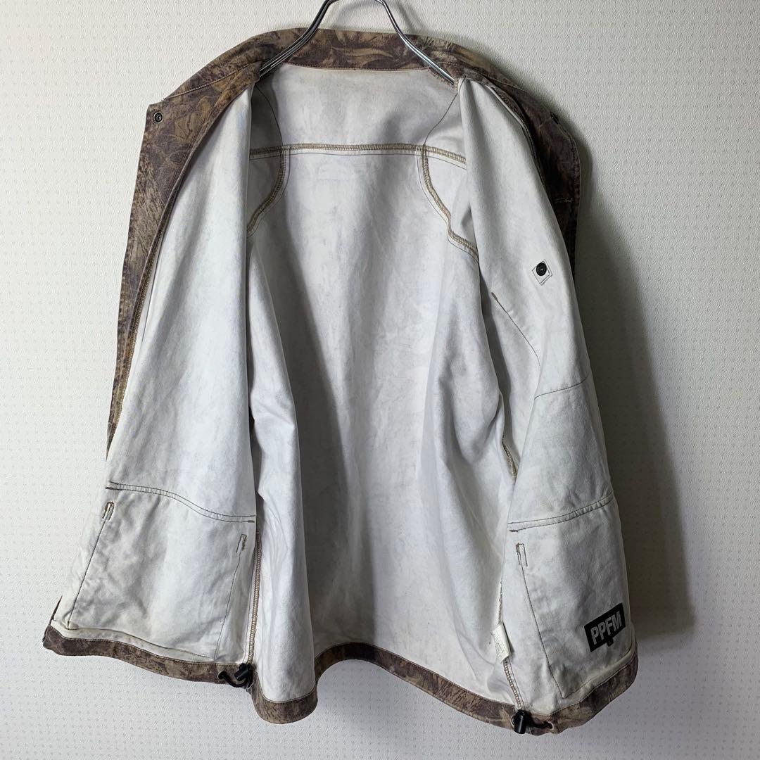 00s PPFM カバーオールワークジャケット L リアルツリー ドローコード
