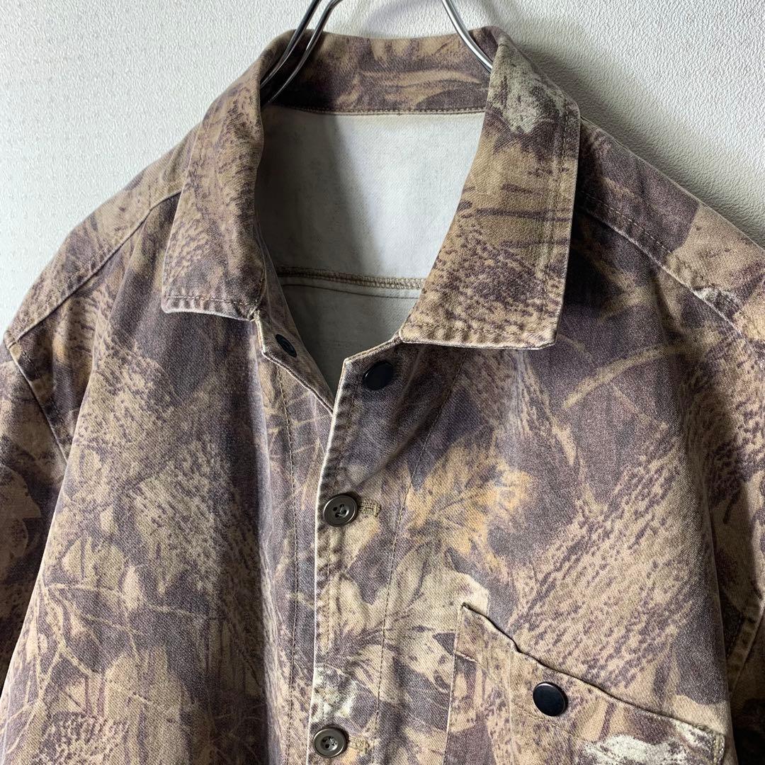 00s PPFM カバーオールワークジャケット L リアルツリー ドローコード