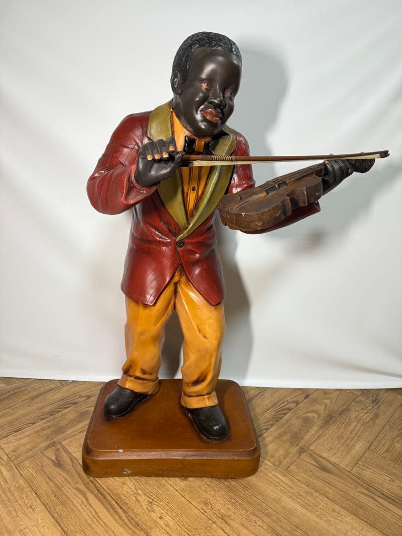 ジャズ ミュージシャン 高さ約91cm 横浜 KAZAMA＆CO バイオリニスト