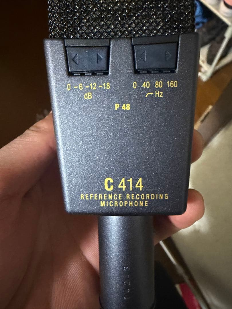 AKG C414 xl 2 コンデンサーマイク セット