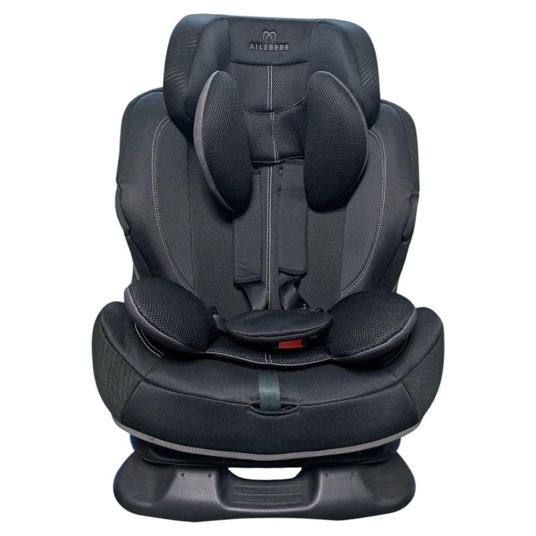 美品 エールべべ スイングムーン プレミアムS 黒 チャイルドシート ジュニア