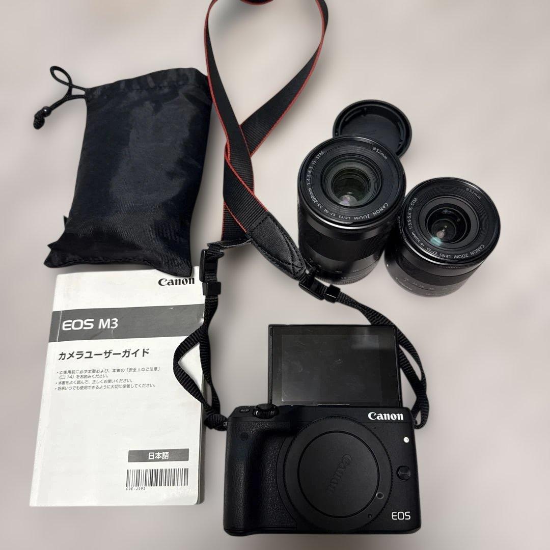 CANON EOS M3 ミラーレス一眼カメラ セット